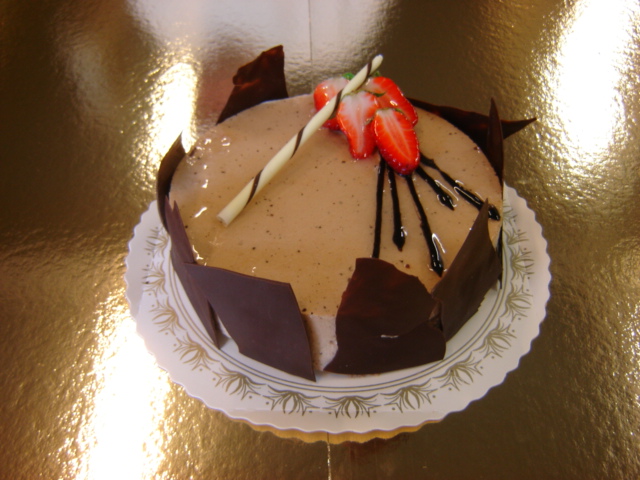 Moussetårta m. choklad